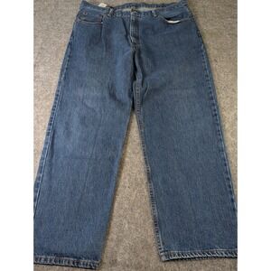 Levis 550 Relaxed Fit Jeans Mens 42x30 Blue Denim Medium Wash 550-0216